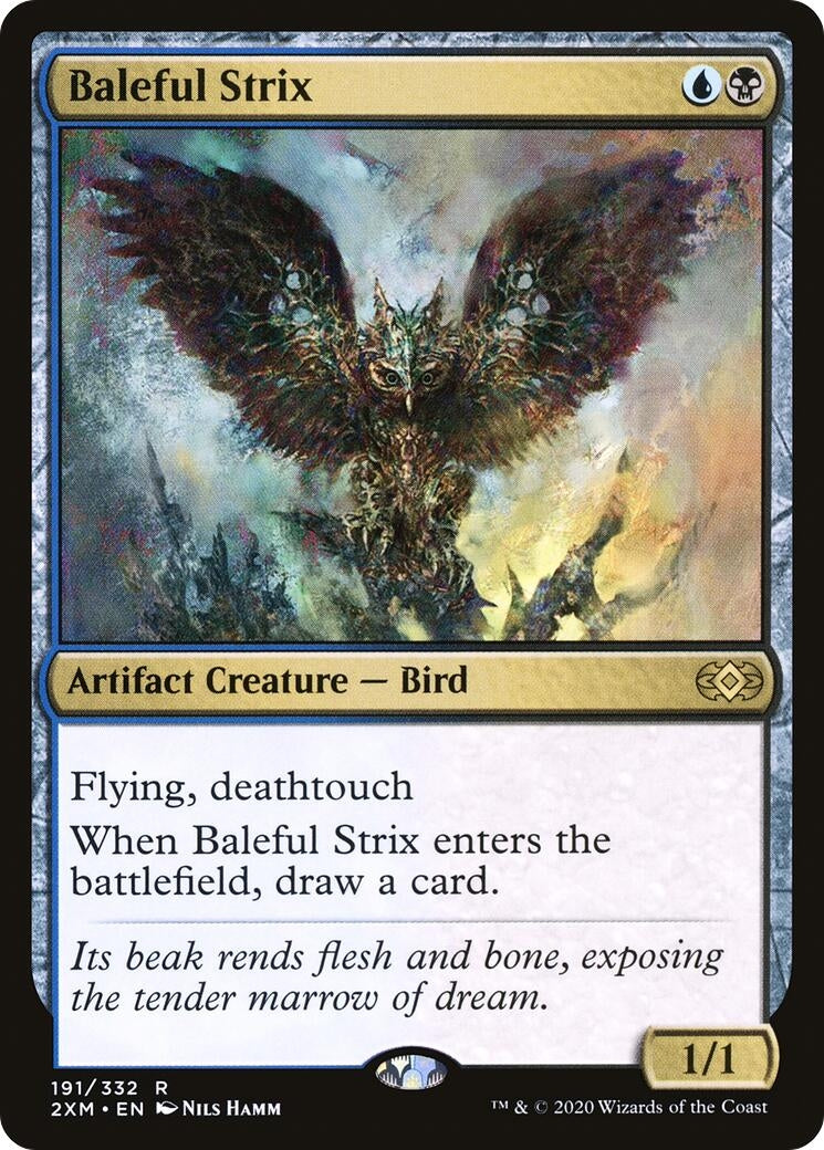 Image for Baleful Strix (191) (2XM) - Magic: The Gathering