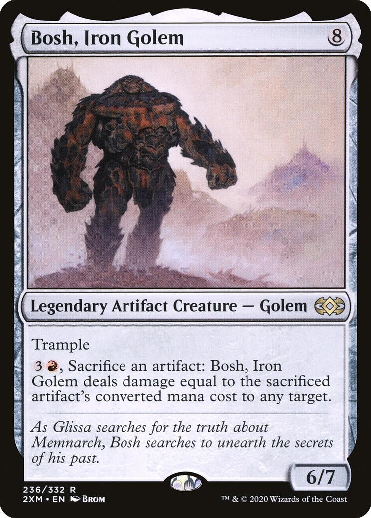 Image for Bosh, Iron Golem (236) - Magic: The Gathering