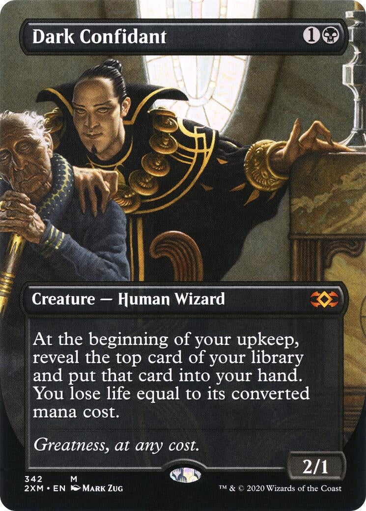 Image for Dark Confidant (Borderless) (342) - Magic: The Gathering