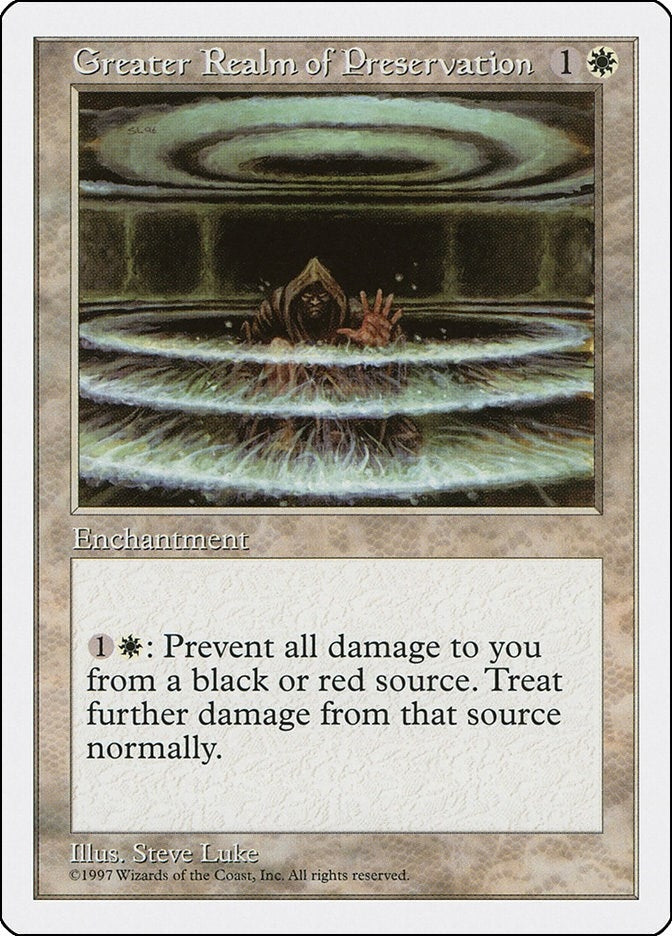 Image for Greater Realm of Preservation - Magic: The Gathering