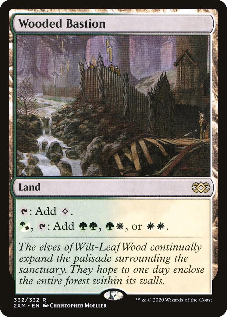 Image for Wooded Bastion (332) - Magic: The Gathering