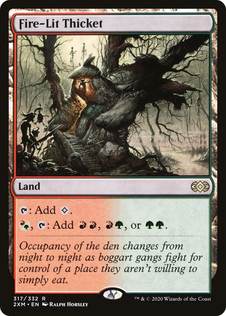 Image for Fire-Lit Thicket (317) (2XM) - Magic: The Gathering