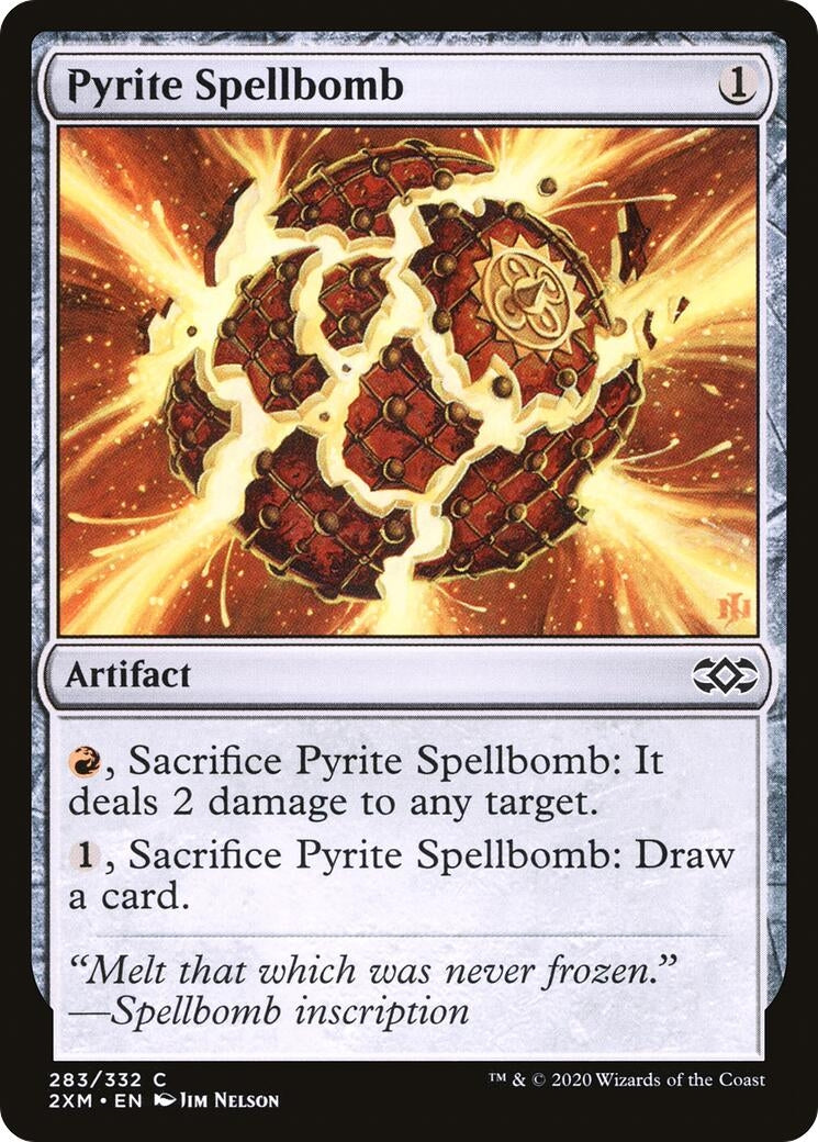 Image for Pyrite Spellbomb (283) (2XM) - Magic: The Gathering