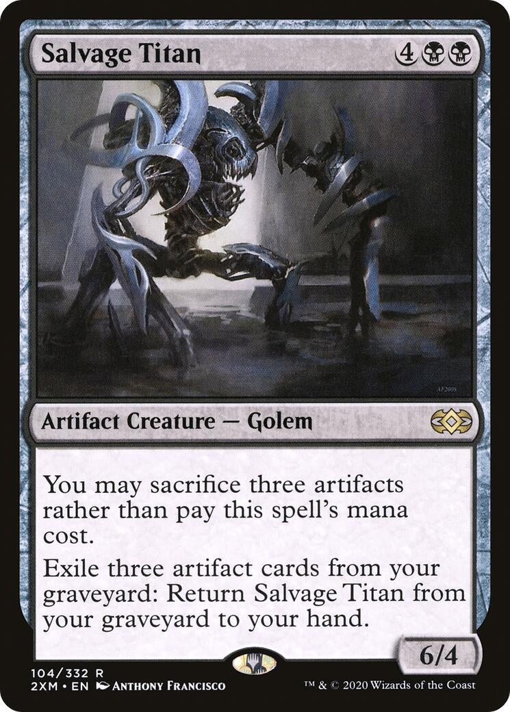 Image for Salvage Titan (104) (2XM) - Magic: The Gathering