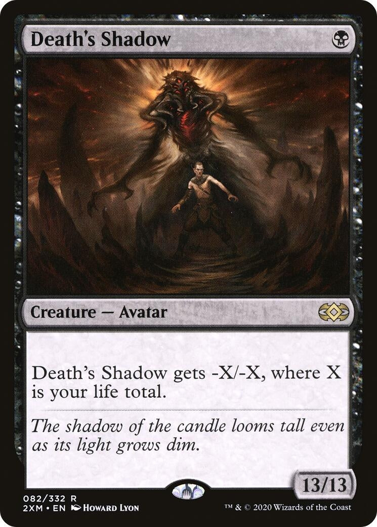 Image for Death's Shadow (82) - Magic: The Gathering