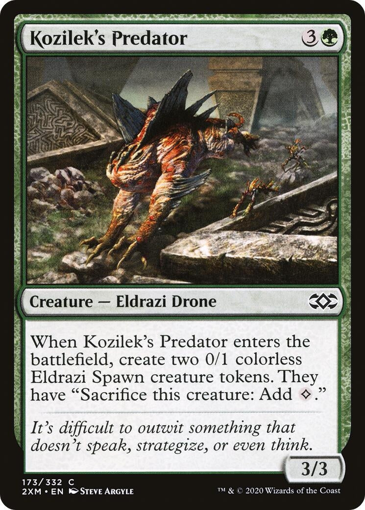 Image for Kozilek's Predator (173) (2XM) - Magic: The Gathering