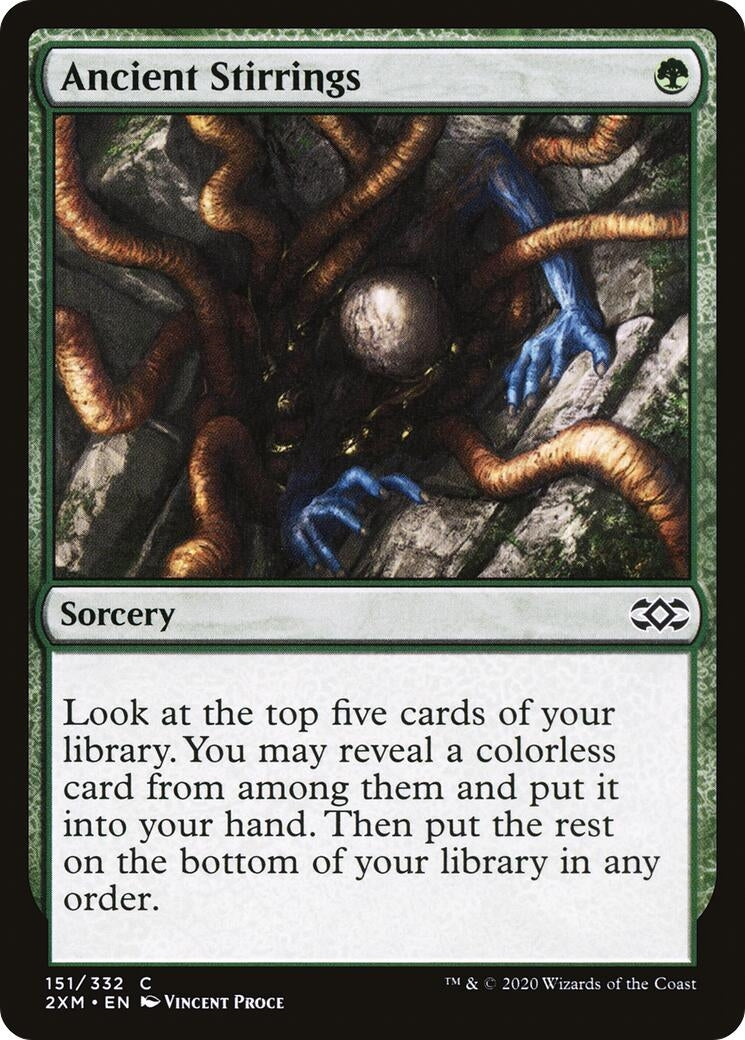 Image for Ancient Stirrings (151) (2XM) - Magic: The Gathering