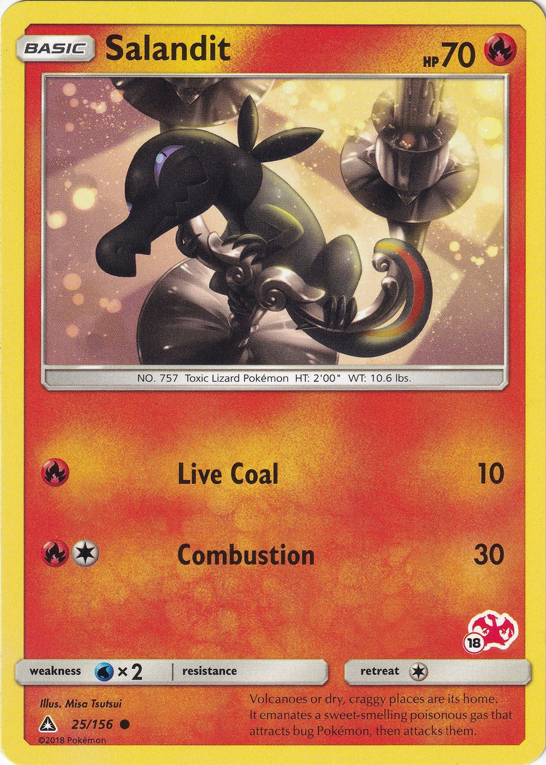 Image for Salandit - 25/156 (#18 Charizard Stamped) (025/156) (BTA) - Pokemon