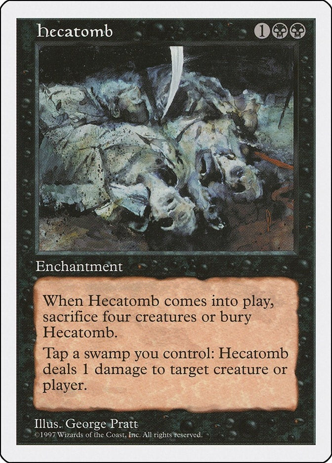 Image for Hecatomb - Magic: The Gathering