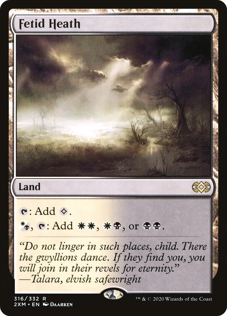 Image for Fetid Heath (316) - Magic: The Gathering