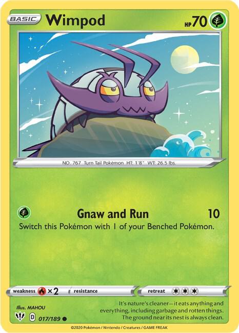 Image for Wimpod (017/189) (SWSH03) - Pokemon