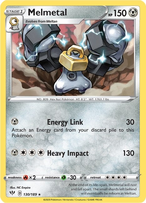 Image for Melmetal (130/189) (SWSH03) - Pokemon