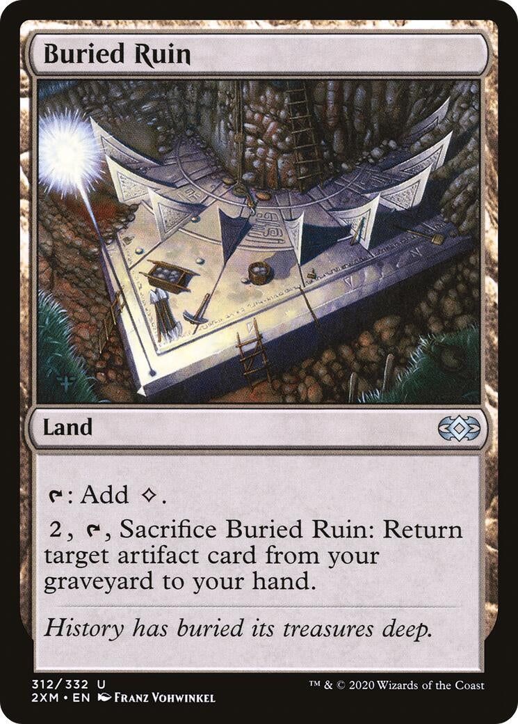 Image for Buried Ruin (312) - Magic: The Gathering