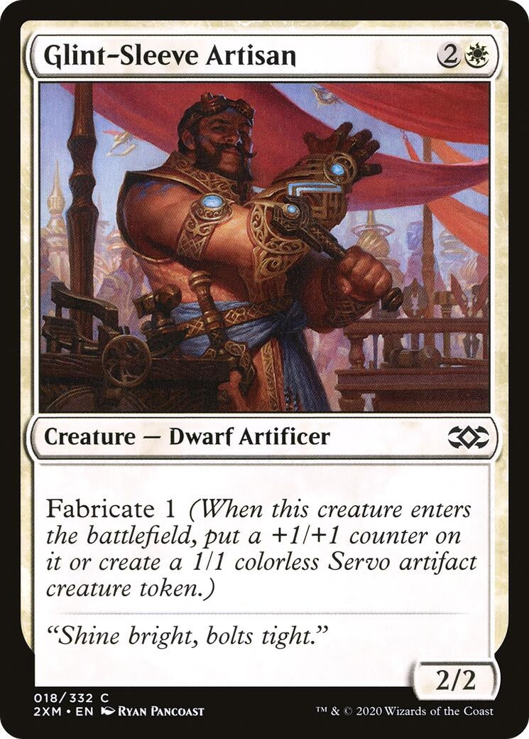 Image for Glint-Sleeve Artisan (18) (2XM) - Magic: The Gathering