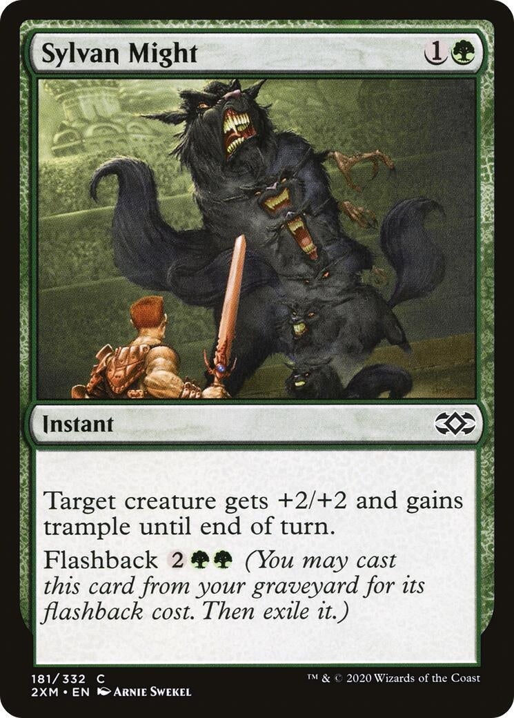 Image for Sylvan Might (181) (2XM) - Magic: The Gathering
