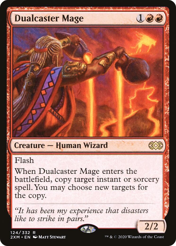 Image for Dualcaster Mage (124) (2XM) - Magic: The Gathering