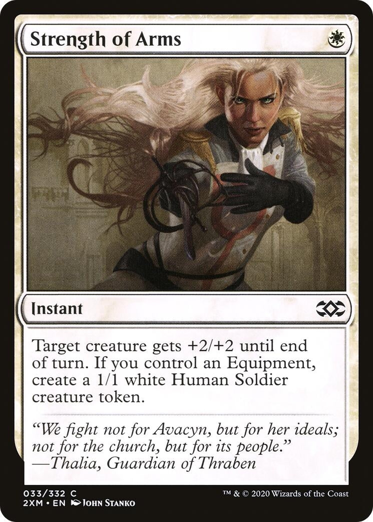 Image for Strength of Arms (33) - Magic: The Gathering