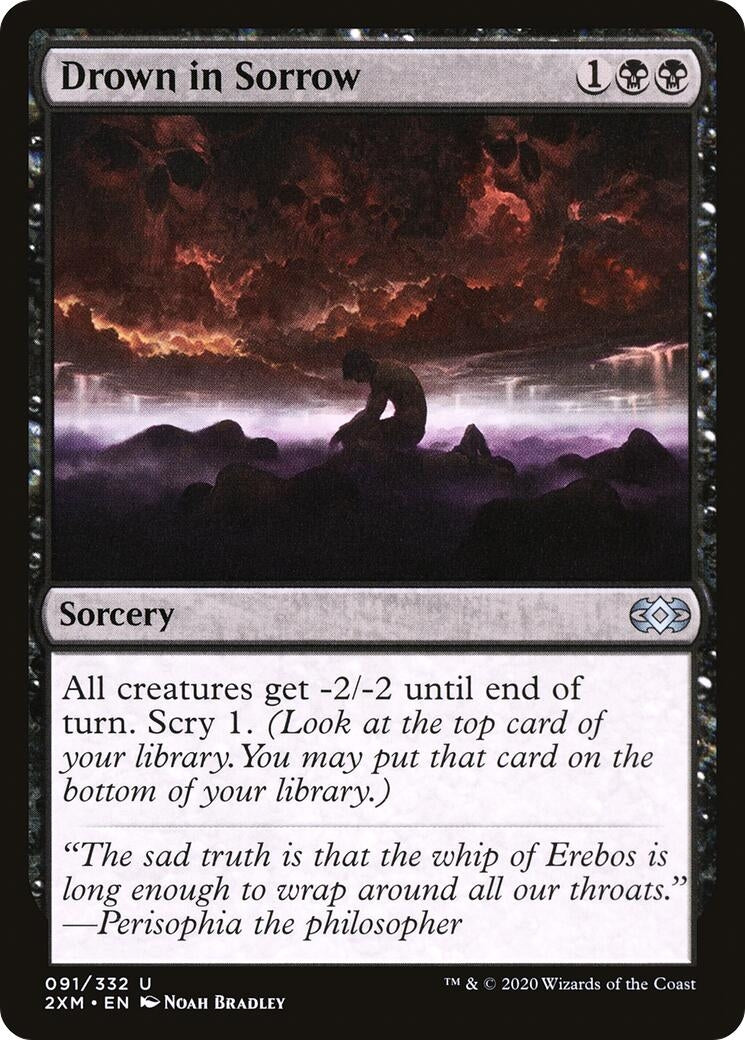 Image for Drown in Sorrow (91) (2XM) - Magic: The Gathering