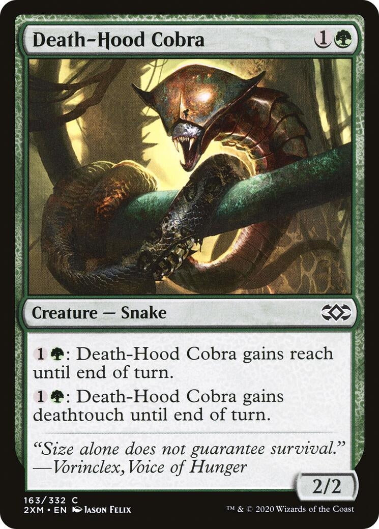 Image for Death-Hood Cobra (163) - Magic: The Gathering
