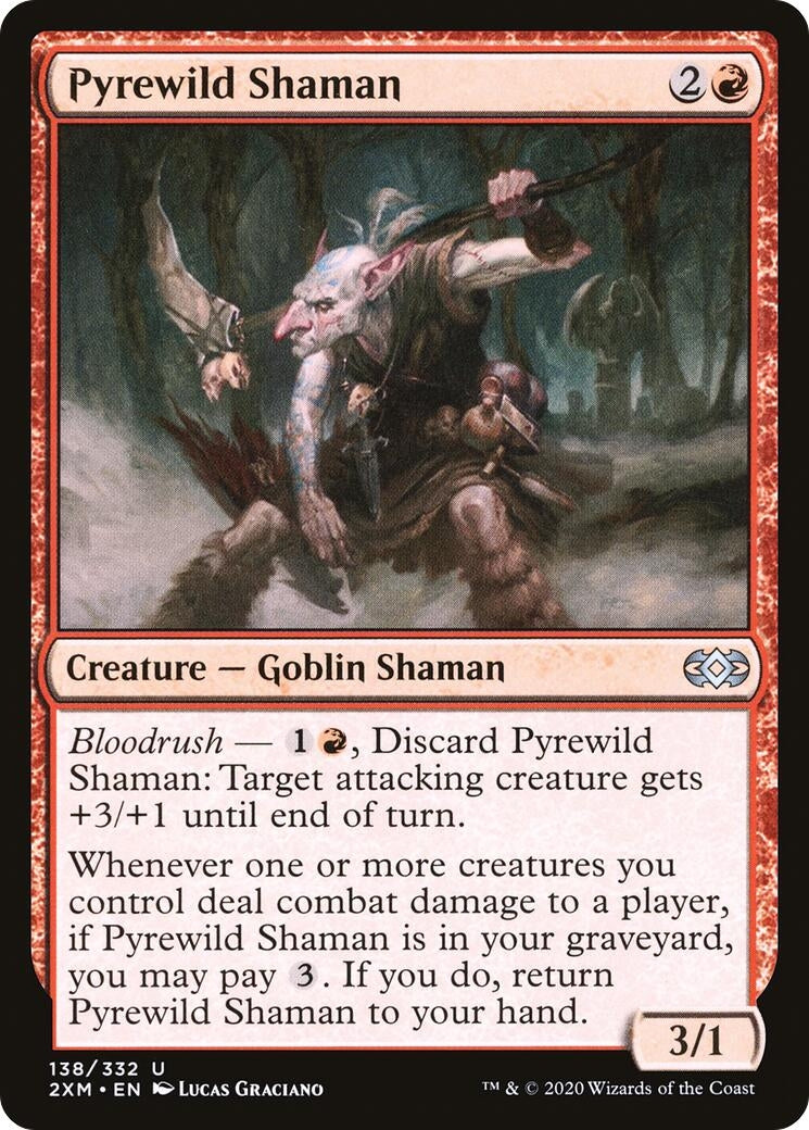 Image for Pyrewild Shaman (138) (2XM) - Magic: The Gathering