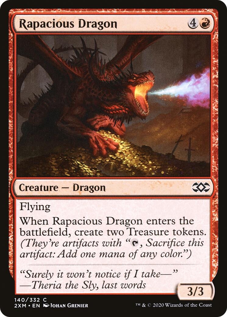 Image for Rapacious Dragon (140) (2XM) - Magic: The Gathering