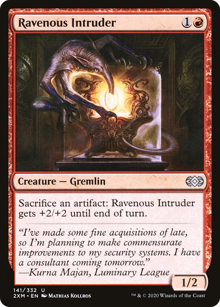 Image for Ravenous Intruder (141) (2XM) - Magic: The Gathering
