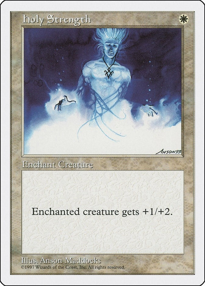 Image for Holy Strength - Magic: The Gathering