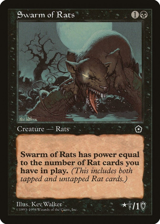 Image for Swarm of Rats - Magic: The Gathering