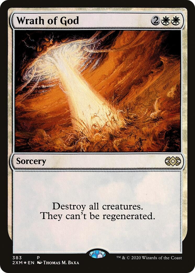 Image for Wrath of God (383) - Magic: The Gathering