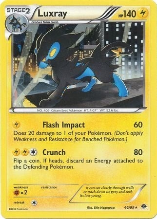 Image for Luxray - 46/99 (Cosmos Holo) (046/099) (BLE) - Pokemon