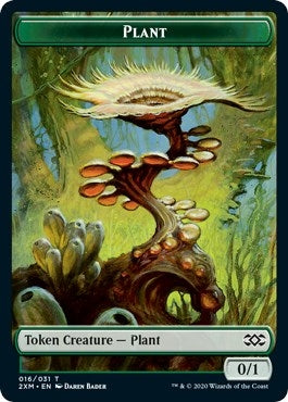 Image for Plant // Treasure Double-Sided Token (16 // 27) - Magic: The Gathering