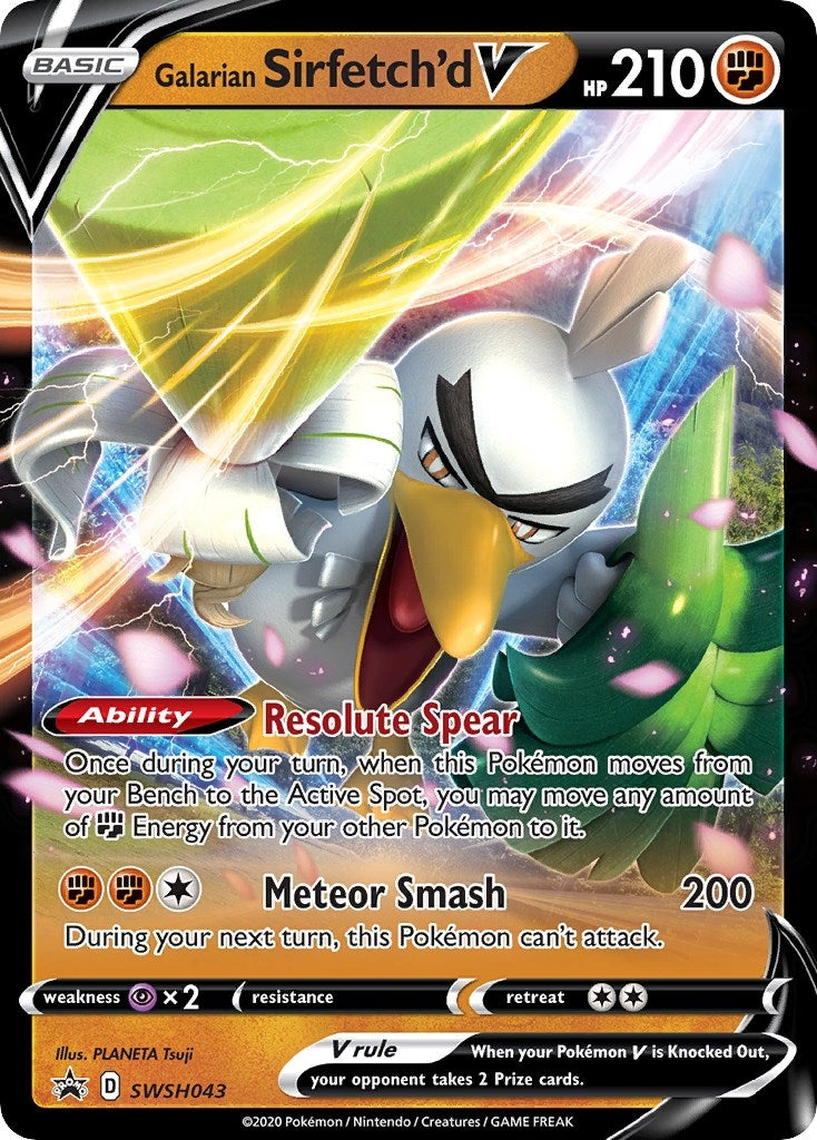 Image for Galarian Sirfetch'd V - SWSH043 (SWSH043) (SWSD) - Pokemon