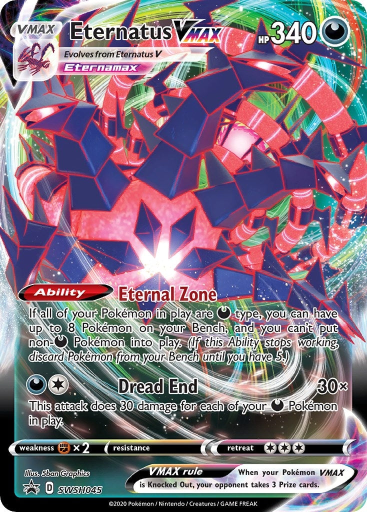 Image for Eternatus VMAX - SWSH045 (SWSH045) (SWSD) - Pokemon
