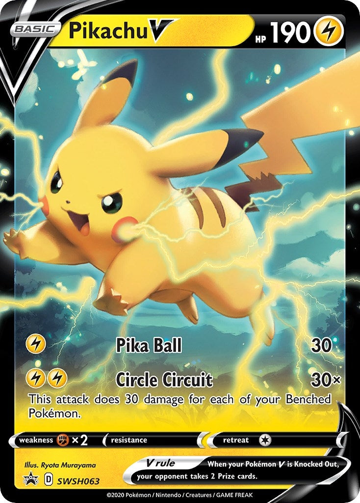 Image for Pikachu V - SWSH063 (SWSH063) (SWSD) - Pokemon