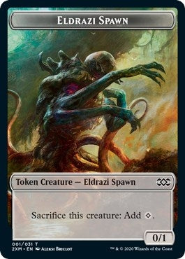 Image for Eldrazi Spawn // Myr (007) Double-Sided Token (1 // 7) (2XM) - Magic: The Gathering