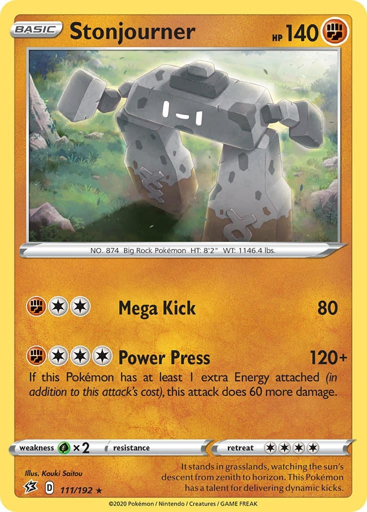 Image for Stonjourner (111/192) (PR) - Pokemon
