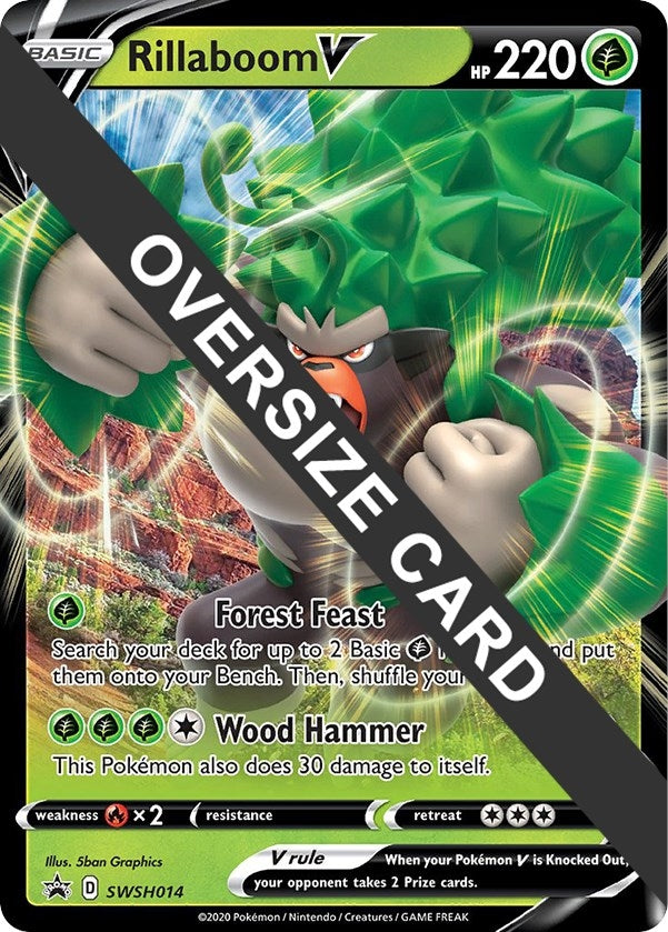 Image for Rillaboom V - SWSH014 (SWSH014) (PR) - Pokemon