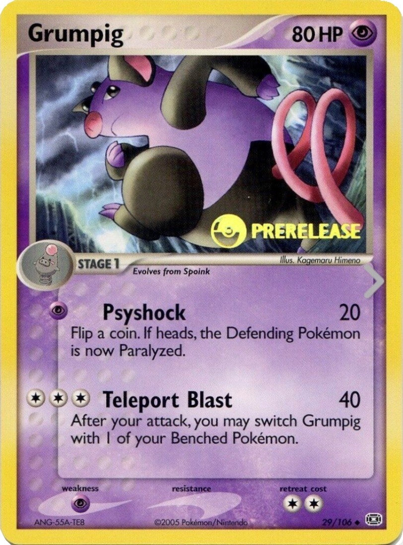 Image for Grumpig - 29/106 (Prerelease) (29/106) (PR) - Pokemon
