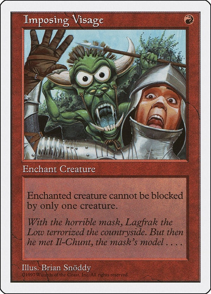 Image for Imposing Visage - Magic: The Gathering