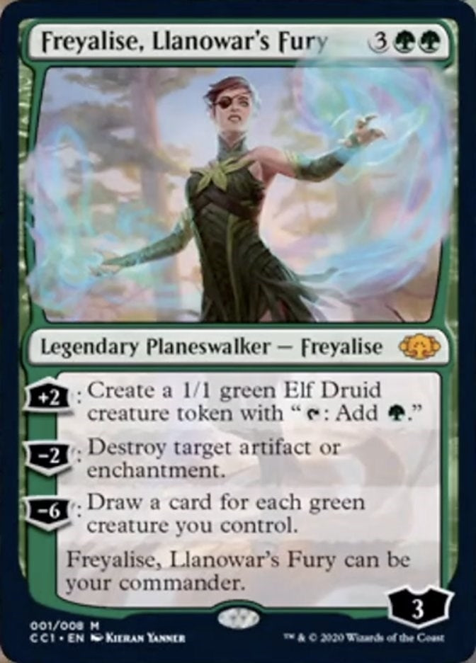 Image for Freyalise, Llanowar's Fury (1) (CC1) - Magic: The Gathering