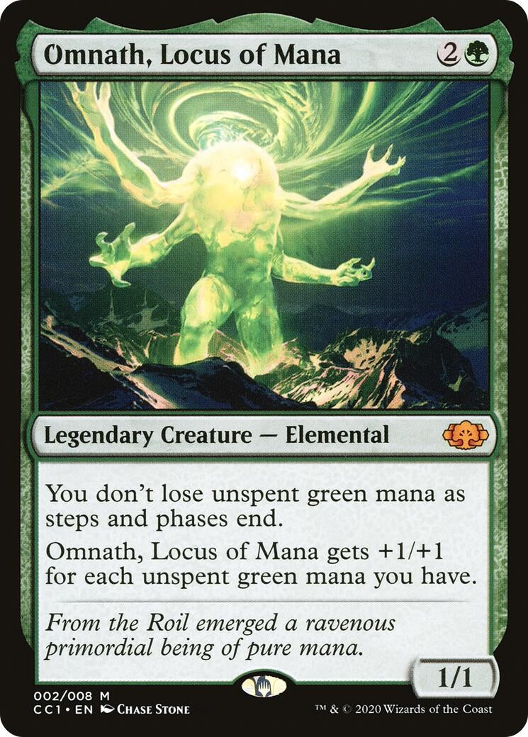 Image for Omnath, Locus of Mana (2) (CC1) - Magic: The Gathering