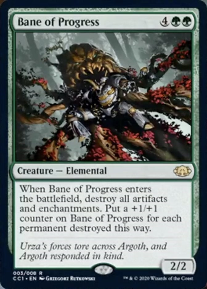 Image for Bane of Progress (3) - Magic: The Gathering