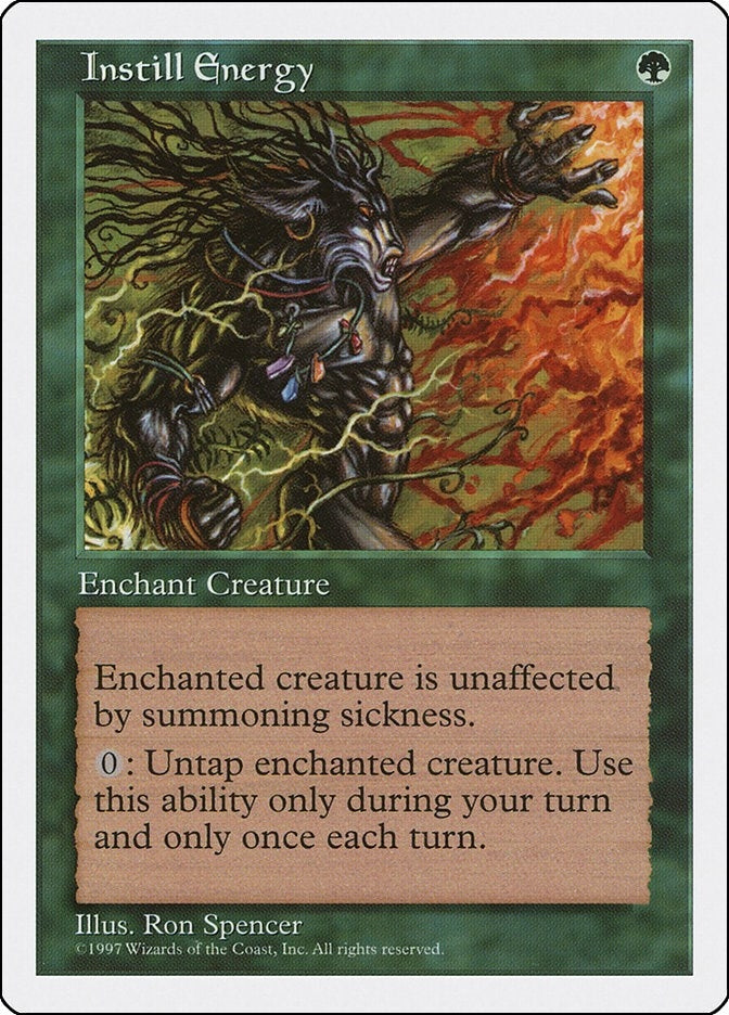 Image for Instill Energy - Magic: The Gathering