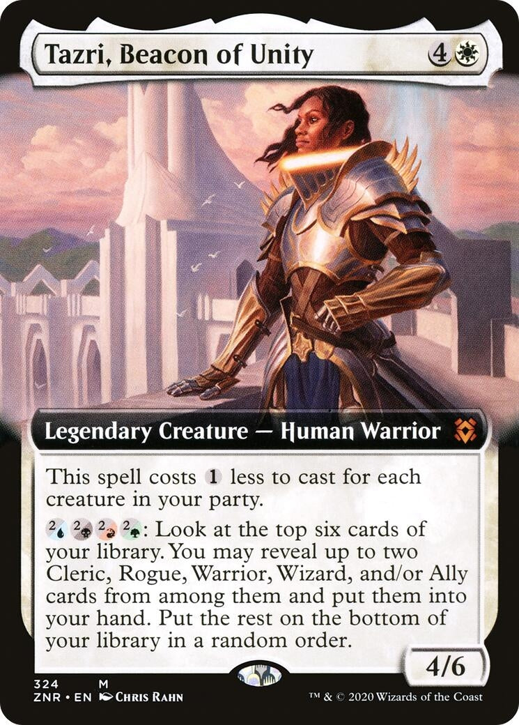 Image for Tazri, Beacon of Unity (Extended Art) (324) - Magic: The Gathering