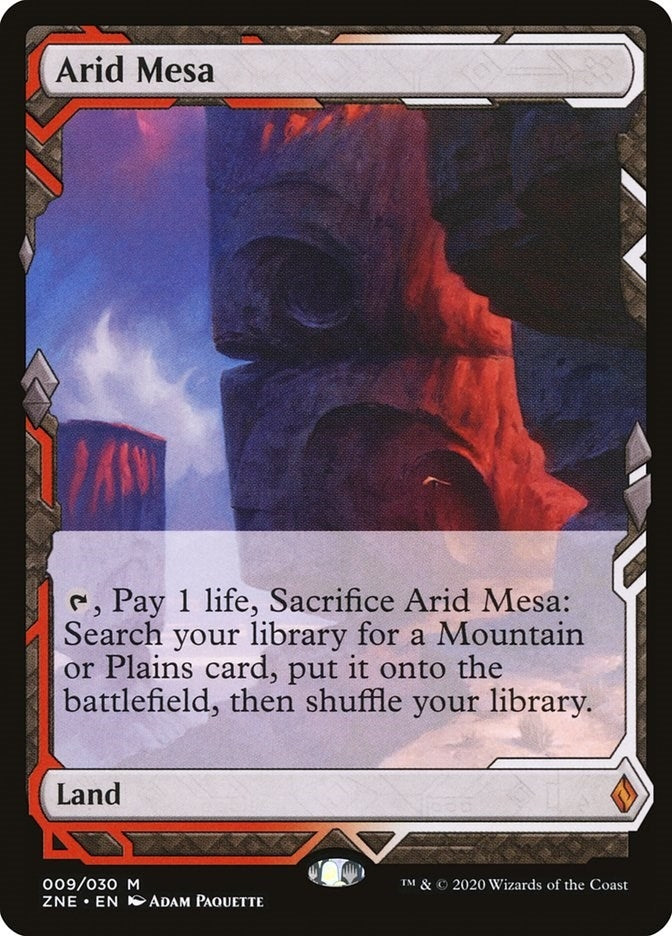 Image for Arid Mesa (9) (ZNE) - Magic: The Gathering
