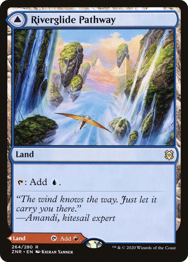 Image for Riverglide Pathway (264) - Magic: The Gathering