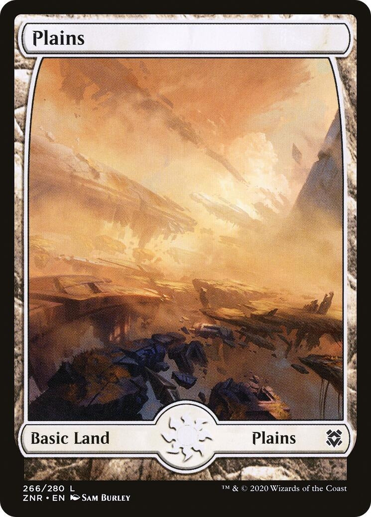Image for Plains (266) - Full Art (266) (ZNR) - Magic: The Gathering