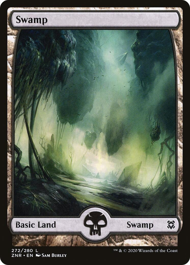 Image for Swamp (272) - Full Art (272) (ZNR) - Magic: The Gathering