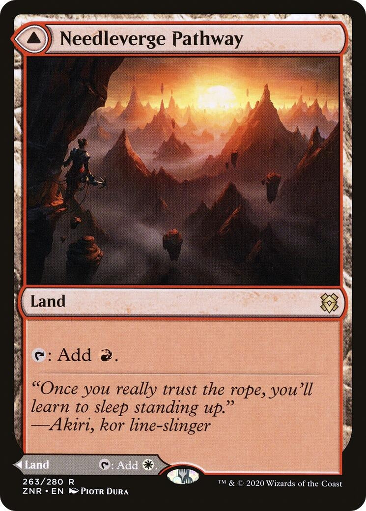 Image for Needleverge Pathway (263) - Magic: The Gathering