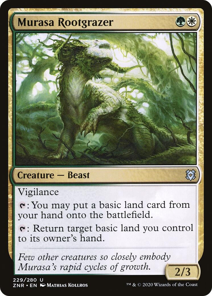 Image for Murasa Rootgrazer (229) (ZNR) - Magic: The Gathering